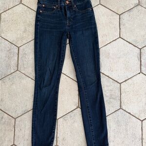 J. Crew Dark Blue Ankle Jeans